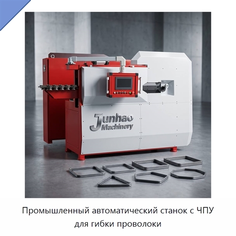 Промышленный автоматический станок с ЧПУ для гибки проволоки