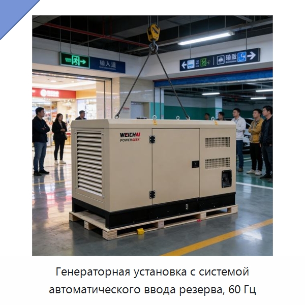 Генераторная установка с системой автоматического ввода резерва, 60 Гц — Дизельные генераторы