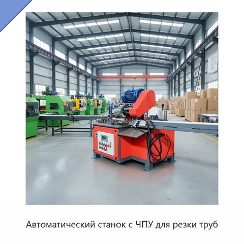 Автоматический станок с ЧПУ для резки труб