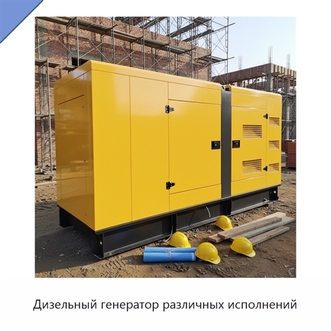 Дизельный генератор различных исполнений