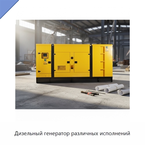 Дизельный генератор различных исполнений