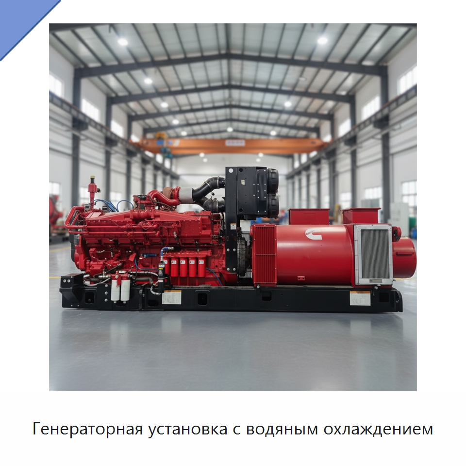Генераторная установка с водяным охлаждением — Газотурбинные генераторы