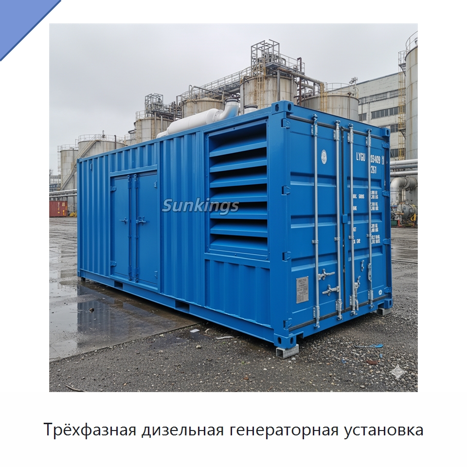 Трёхфазная дизельная генераторная установка — Дизельные генераторы