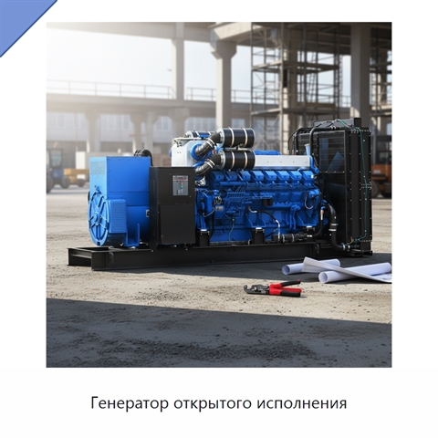 Генератор открытого исполнения