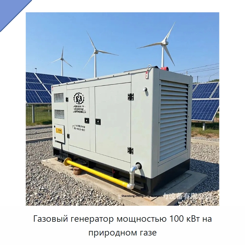Газовый генератор мощностью 100 кВт на природном газе — Газотурбинные генераторы