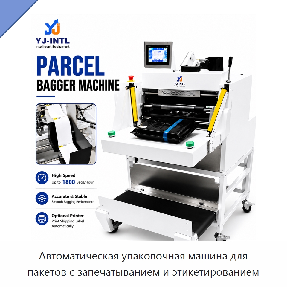 Автоматическая упаковочная машина для пакетов с запечатыванием и этикетированием — Многофункциональные упаковочные машины