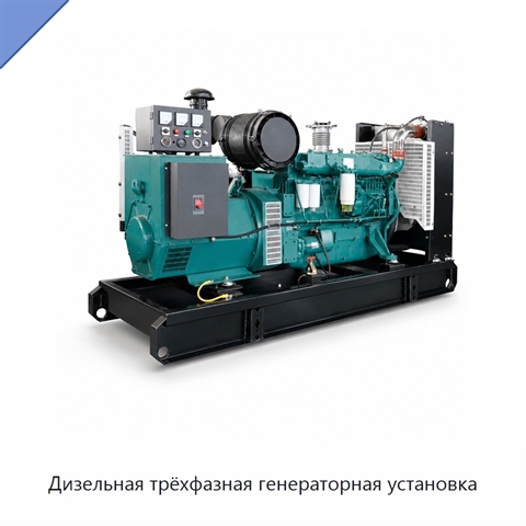 Дизельная трёхфазная генераторная установка