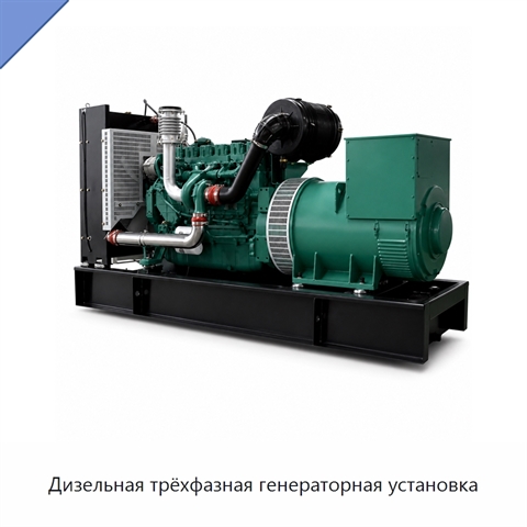 Дизельная трёхфазная генераторная установка
