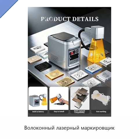 Волоконный лазерный маркировщик