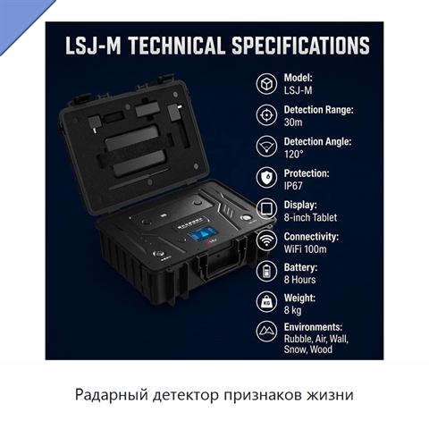 Радарный детектор признаков жизни