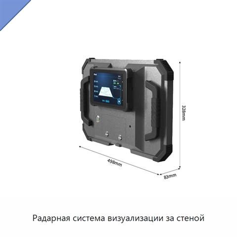 Радарная система визуализации за стеной