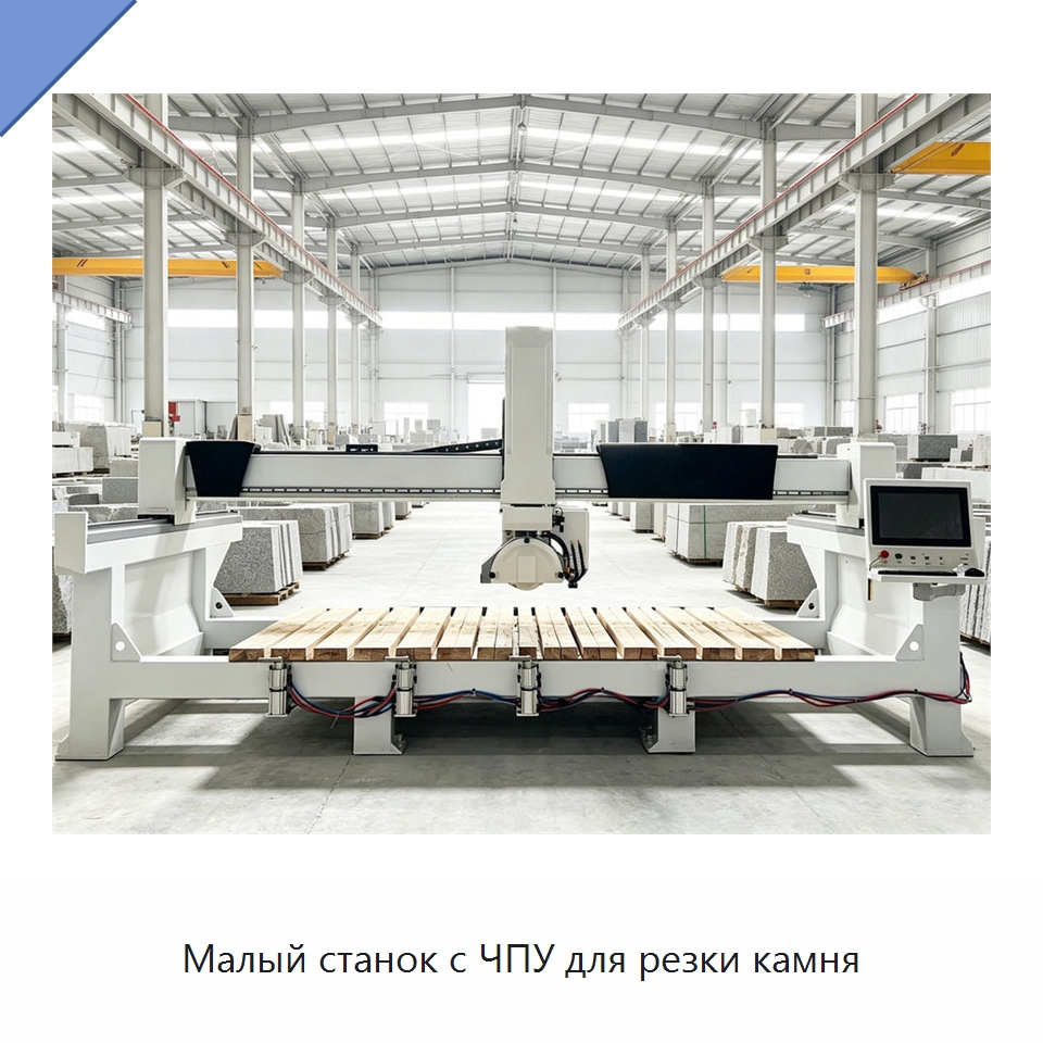 Малый станок с ЧПУ для резки камня — Оборудование для обработки камня