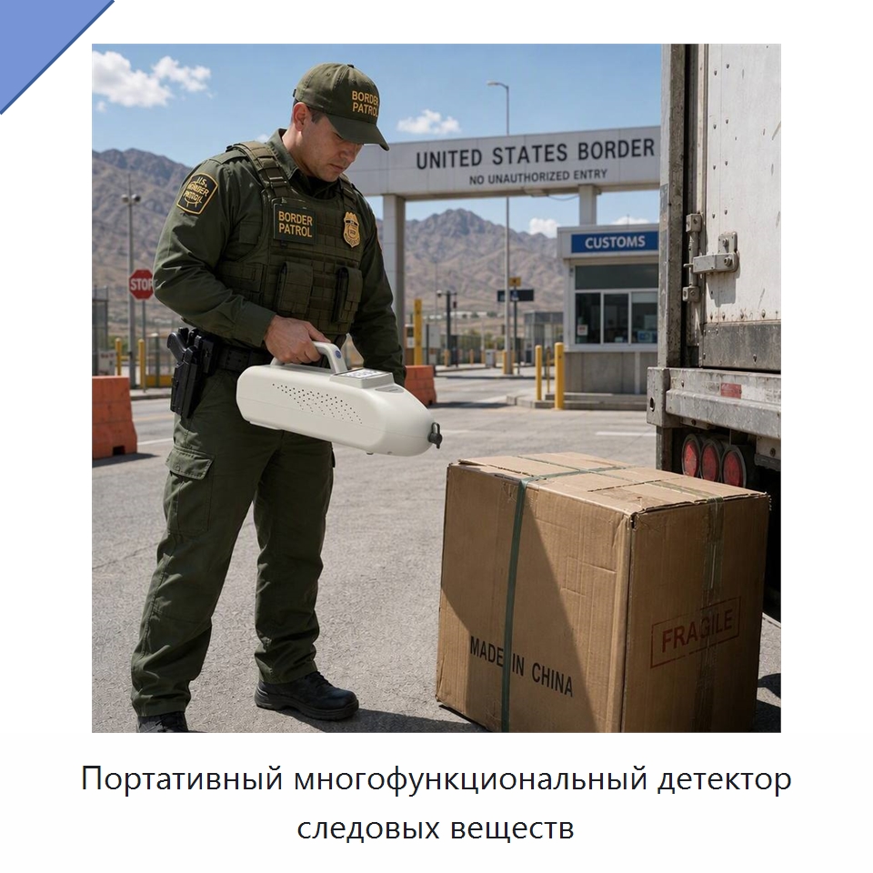 Портативный многофункциональный детектор следовых веществ — Испытательное оборудование