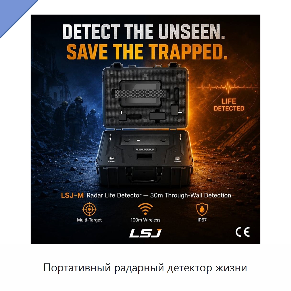 Портативный радарный детектор жизни — Испытательное оборудование