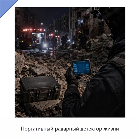 Портативный радарный детектор жизни