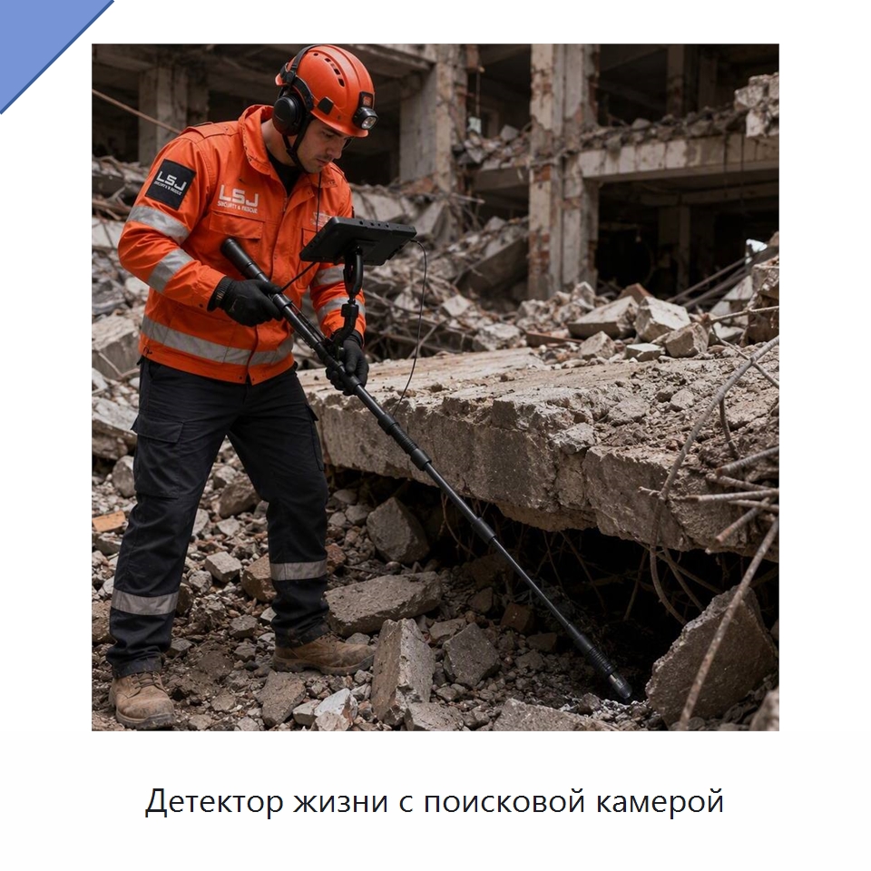 Детектор жизни с поисковой камерой — Испытательное оборудование