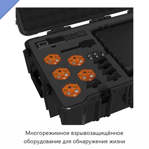 Многорежимное взрывозащищённое оборудование для обнаружения жизни