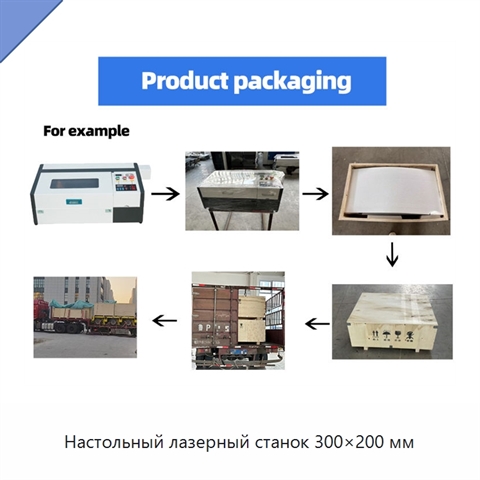 Настольный лазерный станок 300×200 мм