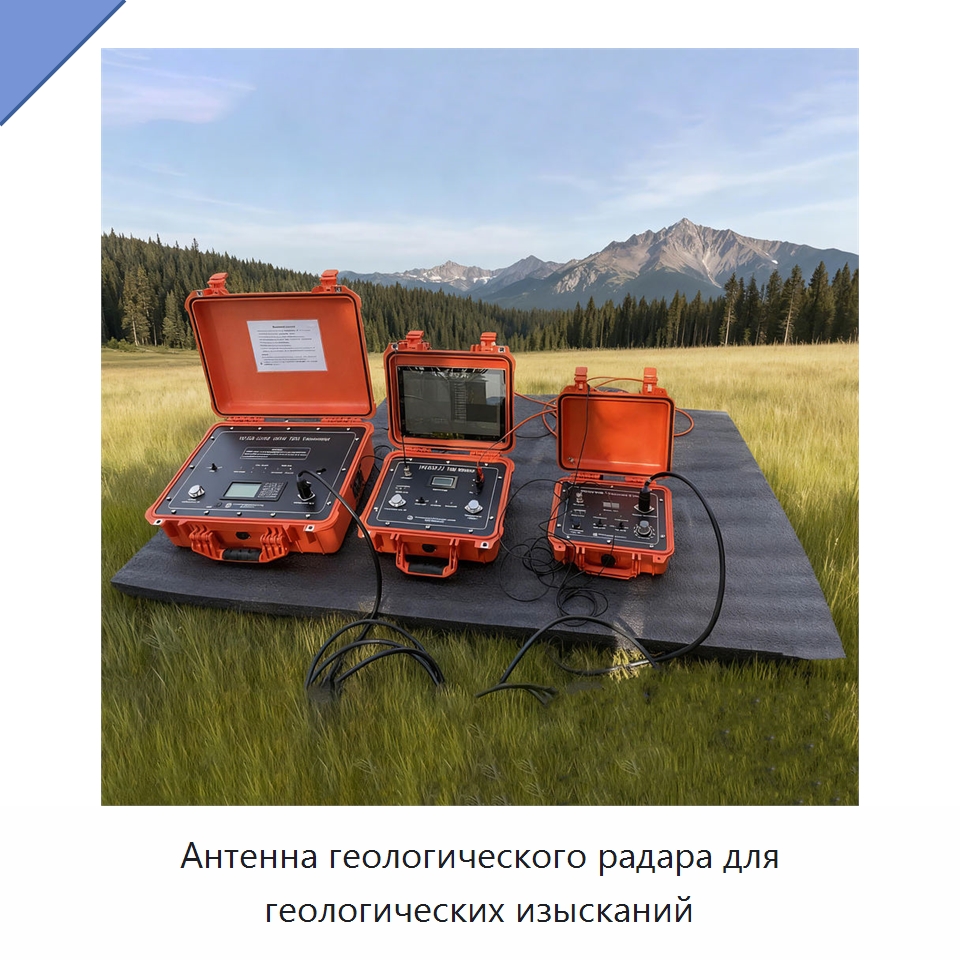 Антенна геологического радара для геологических изысканий — Приборы для электрических испытаний