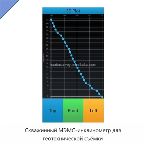 Скважинный МЭМС-инклинометр для геотехнической съёмки
