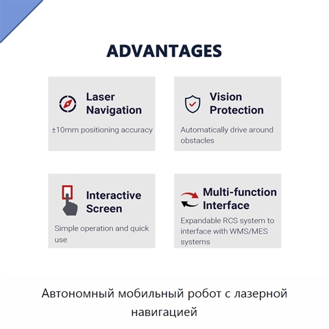 Автономный мобильный робот с лазерной навигацией