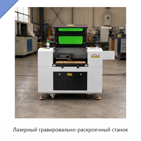 Лазерный гравировально-раскроечный станок