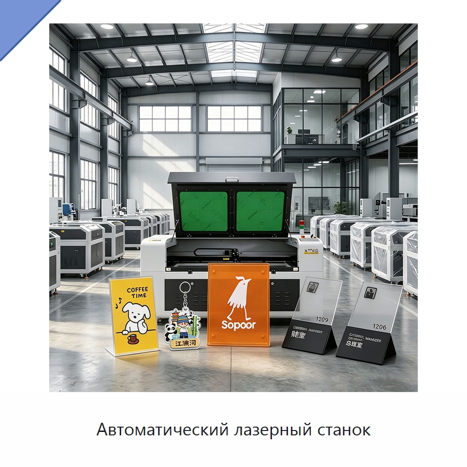Автоматический лазерный станок — Лазерные гравировальные станки