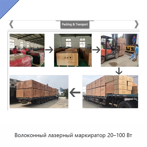 Волоконный лазерный маркиратор 20–100 Вт