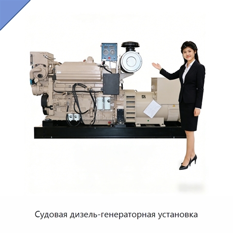 Судовая дизель-генераторная установка