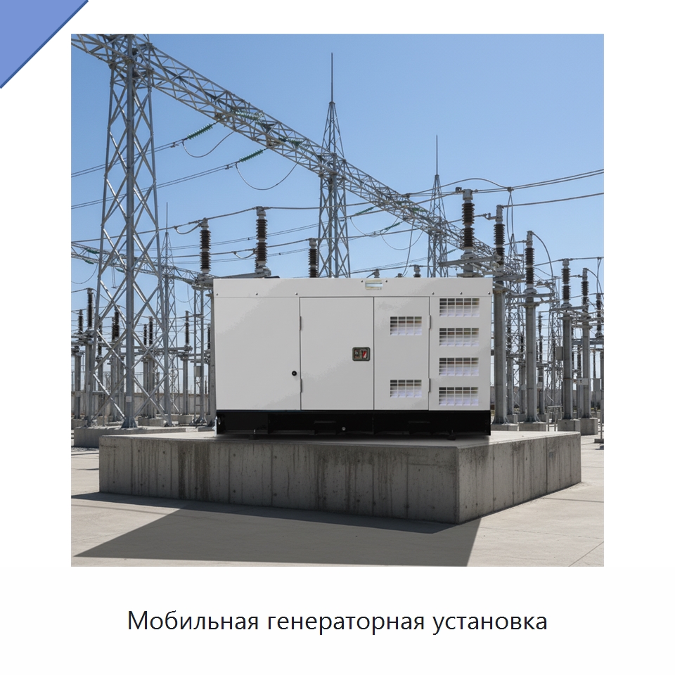 Мобильная генераторная установка — Дизельные генераторы