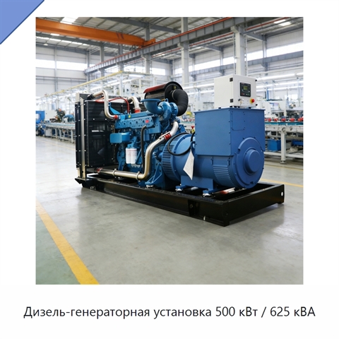 Дизель-генераторная установка 500 кВт / 625 кВА