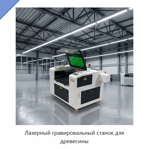 Лазерный гравировальный станок для древесины