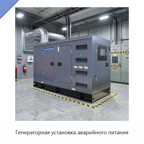Генераторная установка аварийного питания