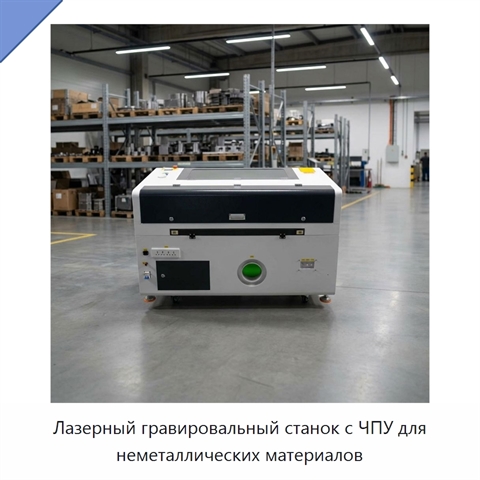 Лазерный гравировальный станок с ЧПУ для неметаллических материалов
