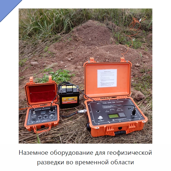 Наземное оборудование для геофизической разведки во временной области — Испытательное оборудование