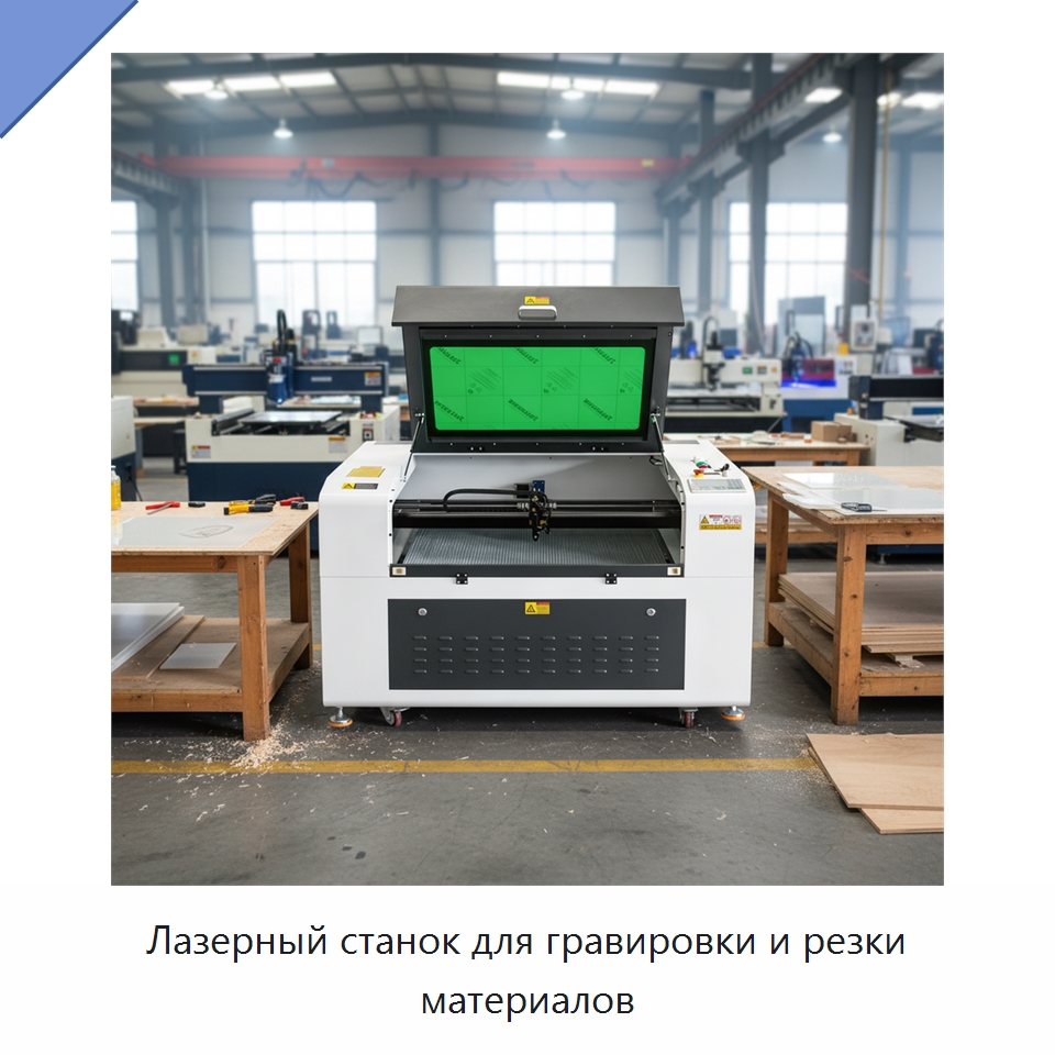 Лазерный станок для гравировки и резки материалов — Лазерные гравировальные станки