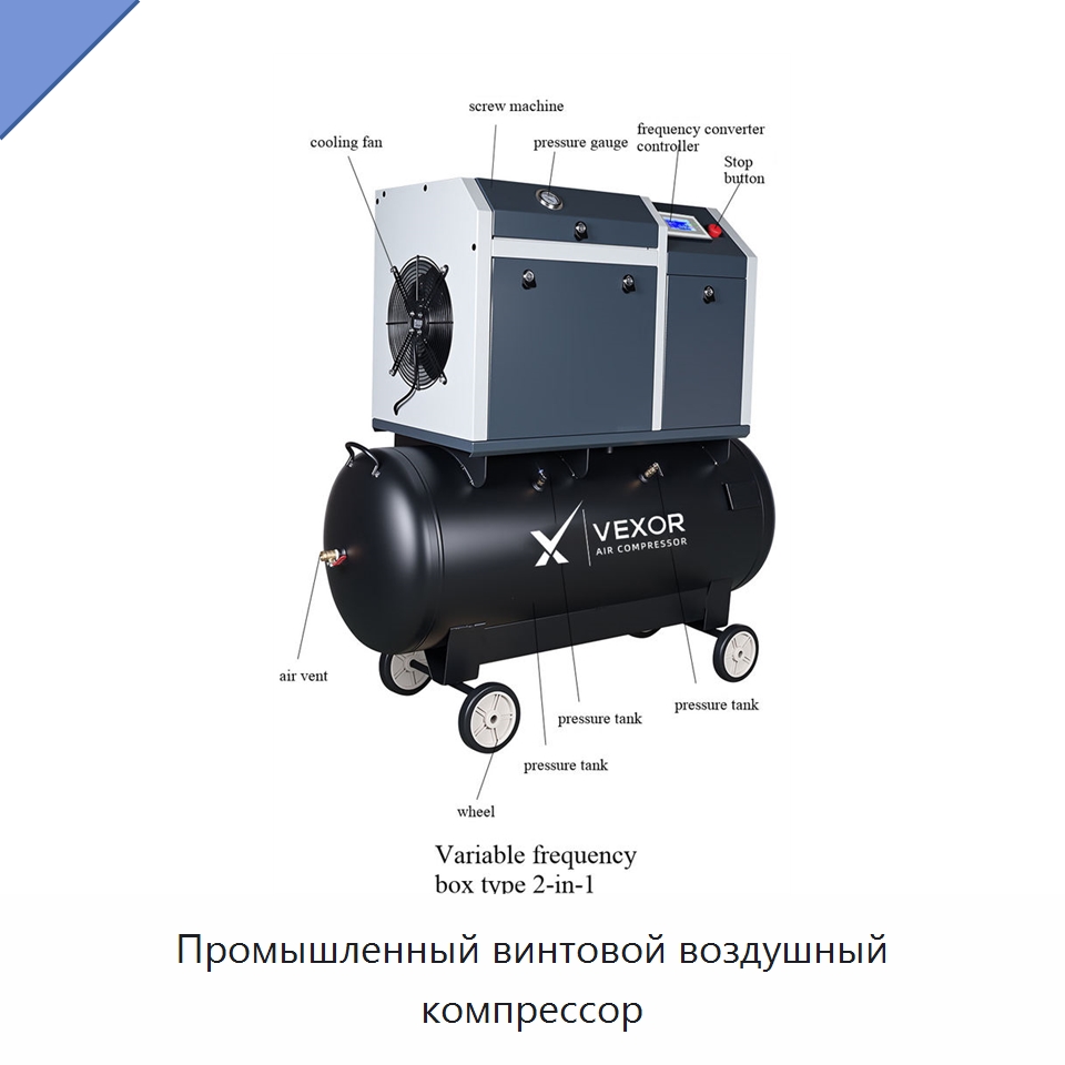 Промышленный винтовой воздушный компрессор — Промышленные компрессоры