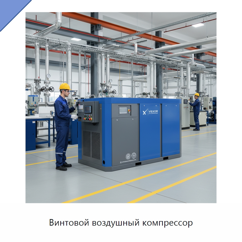Винтовой воздушный компрессор — Промышленные компрессоры