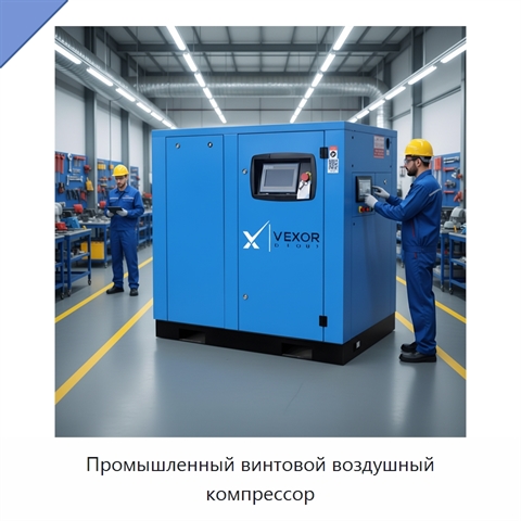 Промышленный винтовой воздушный компрессор