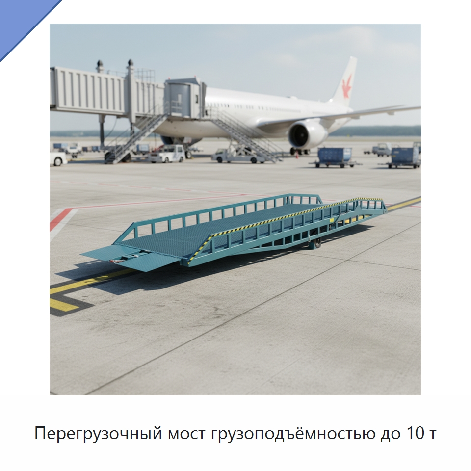 Перегрузочный мост грузоподъёмностью до 10 т — Подъемные столы