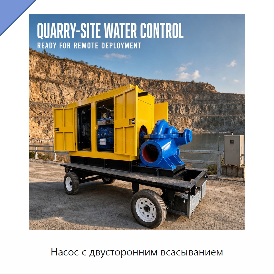Насос с двусторонним всасыванием — Насосы