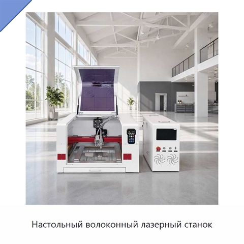 Настольный волоконный лазерный станок