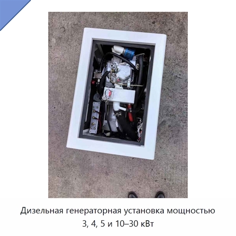 Дизельная генераторная установка мощностью 3, 4, 5 и 10–30 кВт