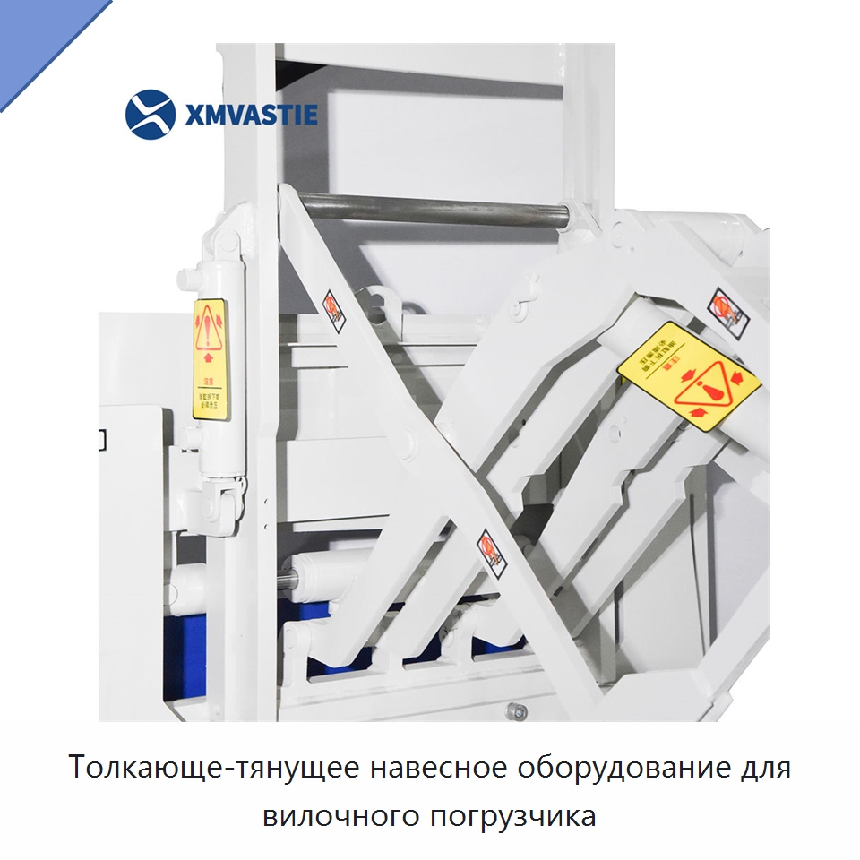 Толкающе-тянущее навесное оборудование для вилочного погрузчика