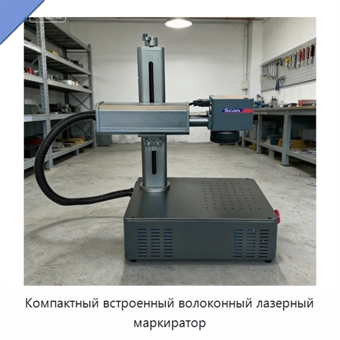 Компактный встроенный волоконный лазерный маркиратор