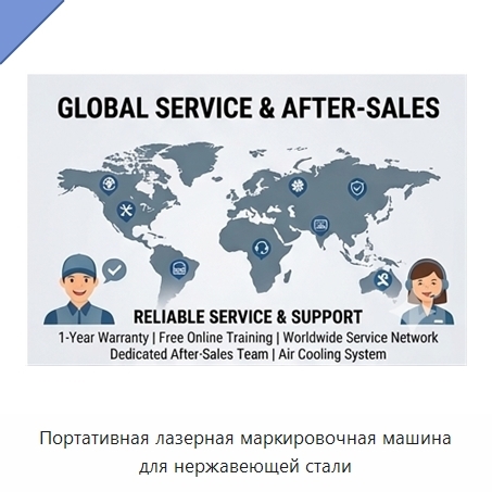 Портативная лазерная маркировочная машина для нержавеющей стали