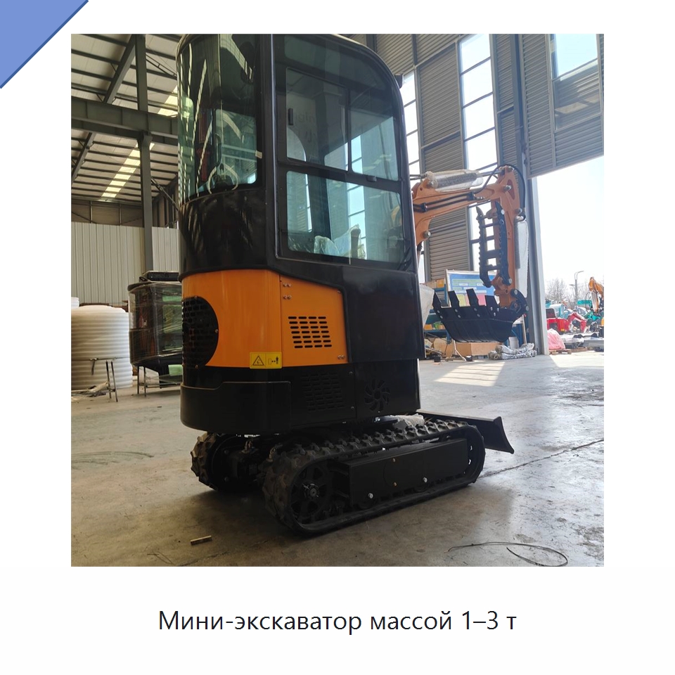 Мини-экскаватор массой 1–3 т — Землеройная техника