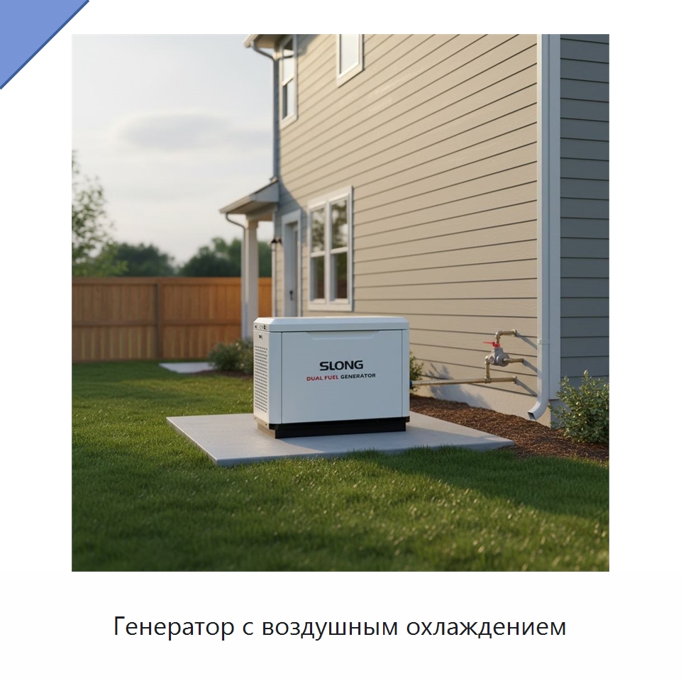 Генератор с воздушным охлаждением — Газотурбинные генераторы