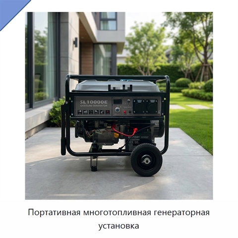 Портативная многотопливная генераторная установка