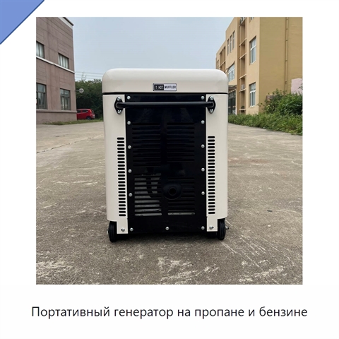 Портативный генератор на пропане и бензине